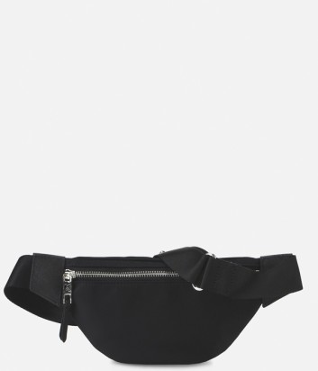 Нейлоновая сумка на пояс Karl Lagerfeld Karl Ikonik черная