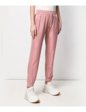 Брюки PINKO 1C102V на резинке с люрексом нежно-розовые