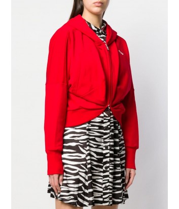 Красная олимпийка MSGM 2641MDM74 с капюшоном
