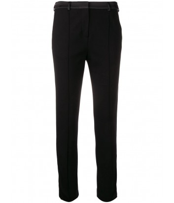 Черные брюки Karl Lagerfeld 91KW1002 с брендированной тесьмой по бокам
