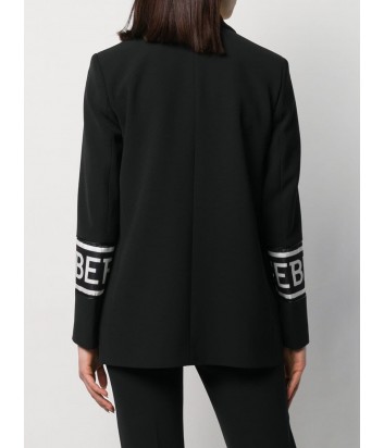 Черный пиджак ICEBERG 315267 с лого на рукавах