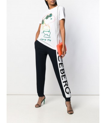 Белая футболка ICEBERG 936301 с изображением Snoopy