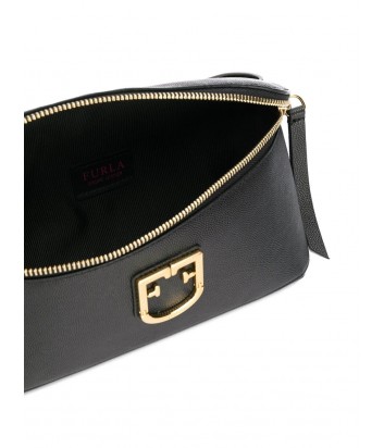 Поясная сумка Furla Isola 1007599 в зернистой коже черная
