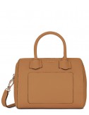Компактная кожаная сумка Furla Alba 993279 с внешним карманом рыжая