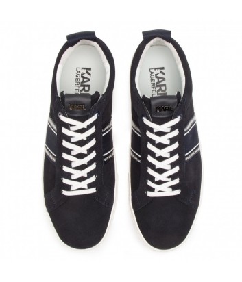 Замшевые мужские кеды Karl Lagerfeld KL51312 синие