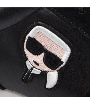 Мужские кроссовки Karl Lagerfeld Ikon комбинированные черные