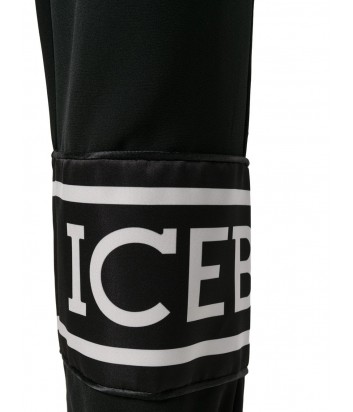 Черные спортивные брюки ICEBERG 715267 с логотипом
