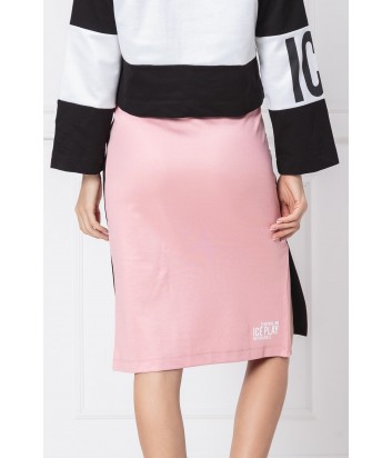Розовая юбка ICE PLAY C071P453 с логотипом