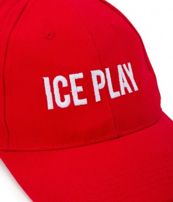 Кепка ICE PLAY 71006923 красная с логотипом