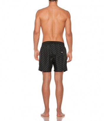 Черные шорты Karl Lagerfeld KL19MBM05 с надписями