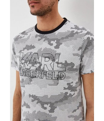 Футболка Karl Lagerfeld 755058 с камуфляжным принтом
