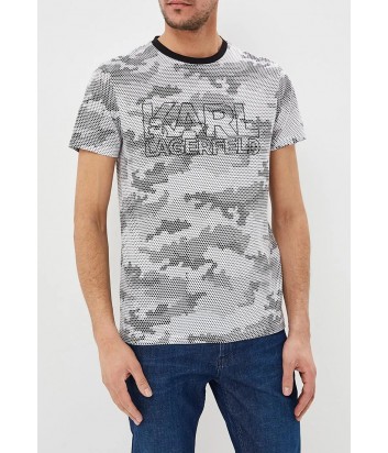 Футболка Karl Lagerfeld 755058 с камуфляжным принтом
