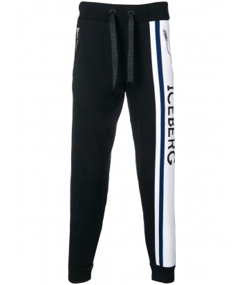 Спортивные штаны ICEBERG AB017604 черные с логотипом
