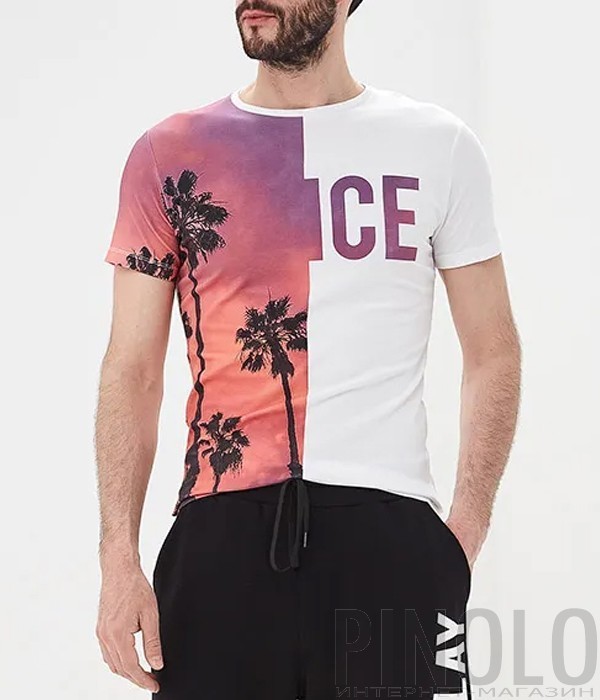 Мужская футболка ICE PLAY F01GP410 с рисунком