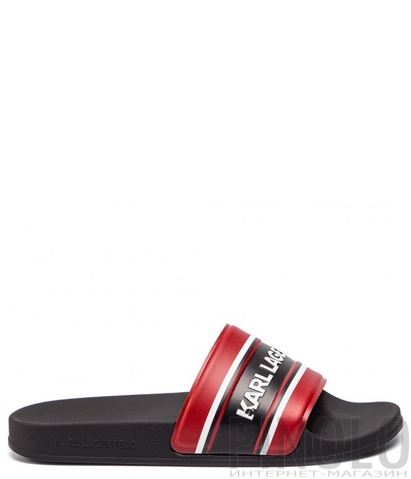 Мужские шлепанцы Karl Lagerfeld KL70006 красные